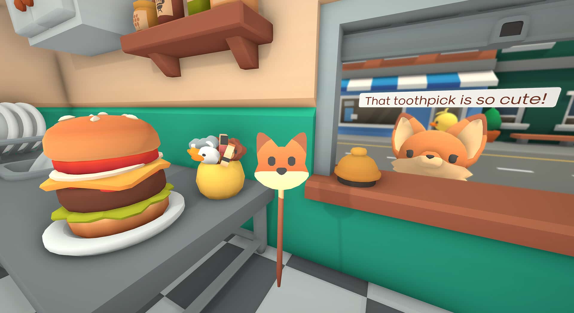 伯吉的温馨厨房 Burgies Cozy Kitchen 中文版背景